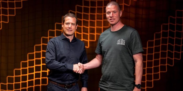 Lars Ricken und Mike Tullberg (Borussia Dortmund)
